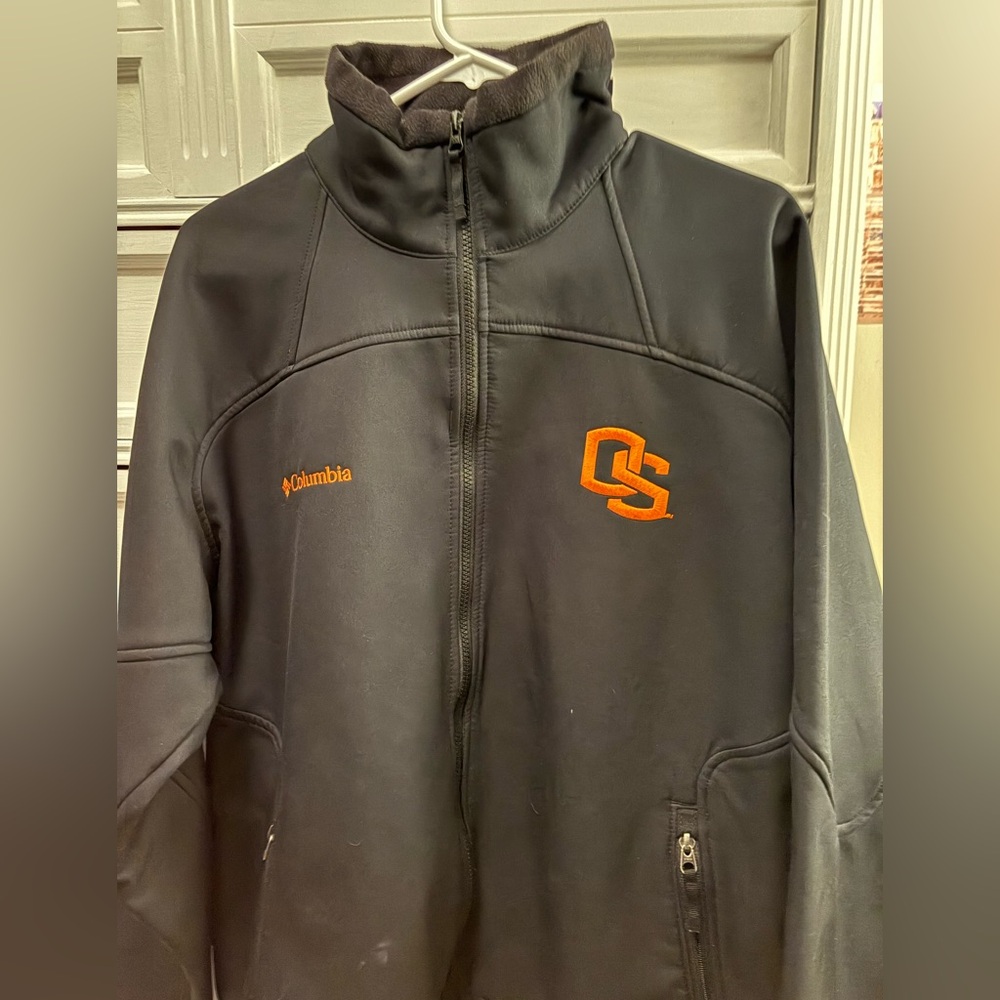 Columbia Black Oregon State Jacket